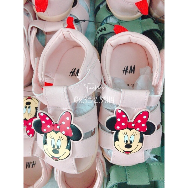 Sandal Hm Mickey cho bé trai bé gái