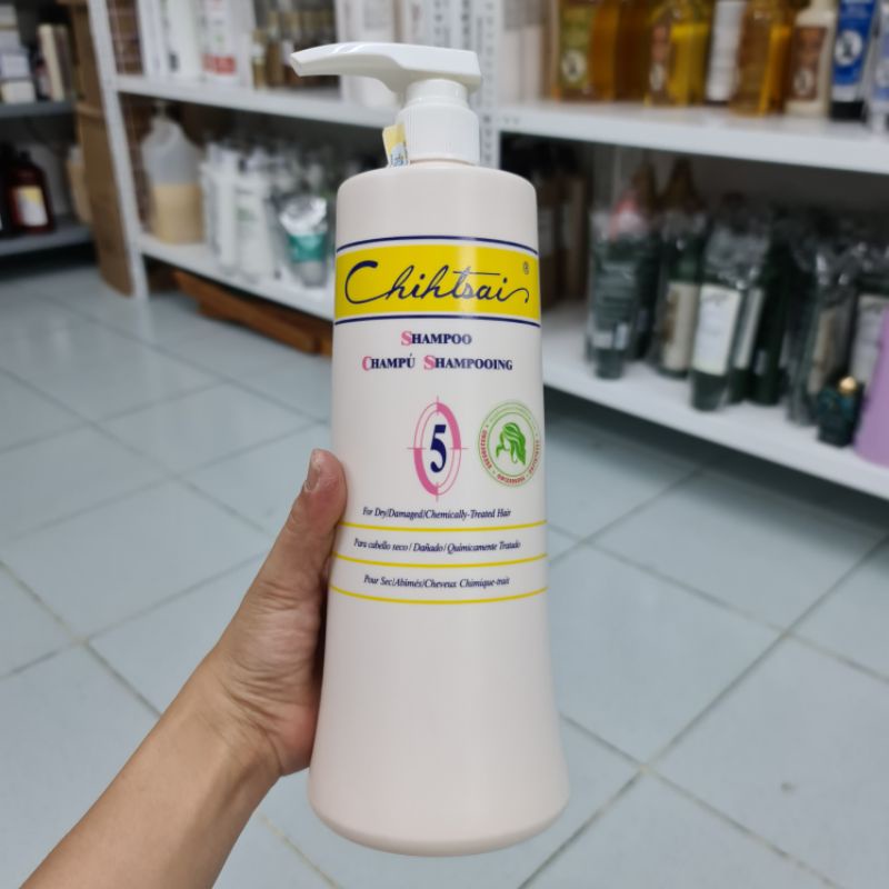 DẦU GỘI SỐ 5 VÀ XẢ SỐ 7 PHỤC HỒI TÓC HƯ TỔN CHIHTSAI  1000ML