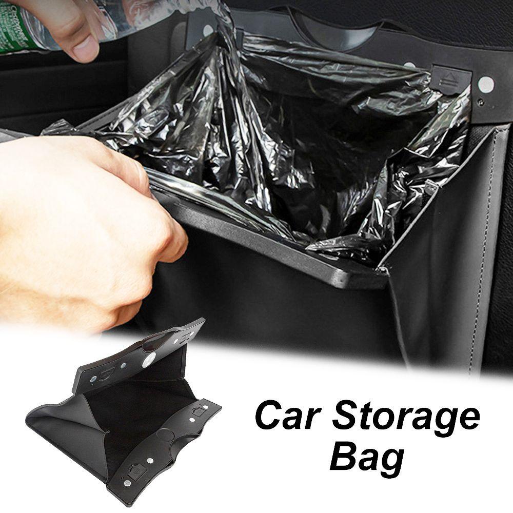 Giá Đỡ Túi Đựng Rác Đa Chức Năng Gắn Sau Ghế Xe Hơi