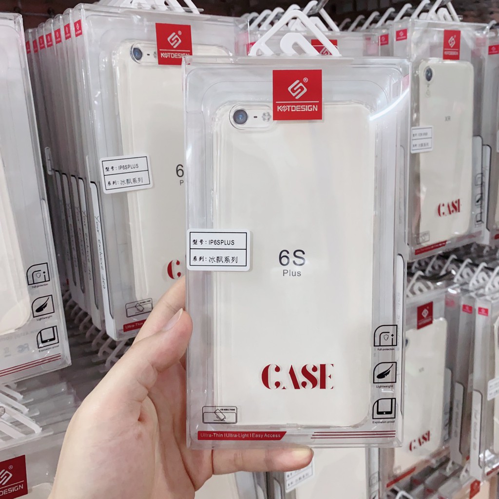 Ốp silicon trong hãng KST Design Iphone 6/6s/Plus/7/8/SE/7Plus/8Plus/X/Xs/Xr/XsMax/11/12/13/14/15/pro/max/promax/plus