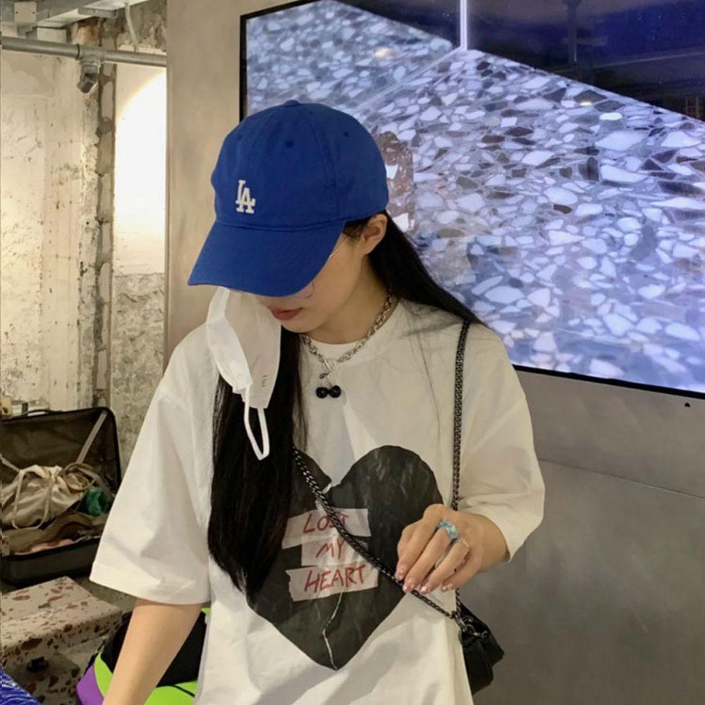 Mũ Lưỡi Trai Chất Liệu Cotton Phong Cách Hip Hop Hàn Quốc Cá Tính Thời Trang Cho Nam Và Nữ