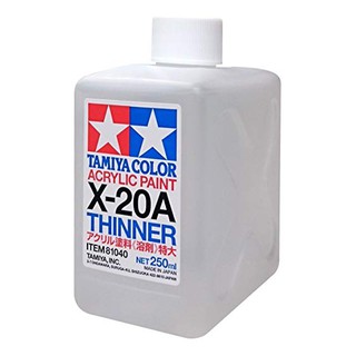 Dung dịch pha sơn tamiya thinner x-20 acrylic 250ml