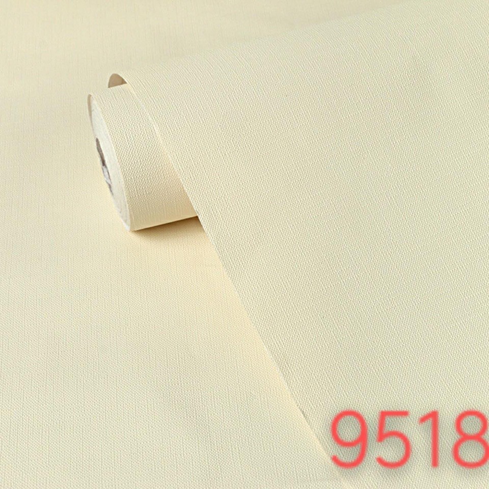 Giấy dán tường màu be  nhám  màu pastel sẵn keo cuộn dài 10m khổ rộng 45cm | BigBuy360 - bigbuy360.vn