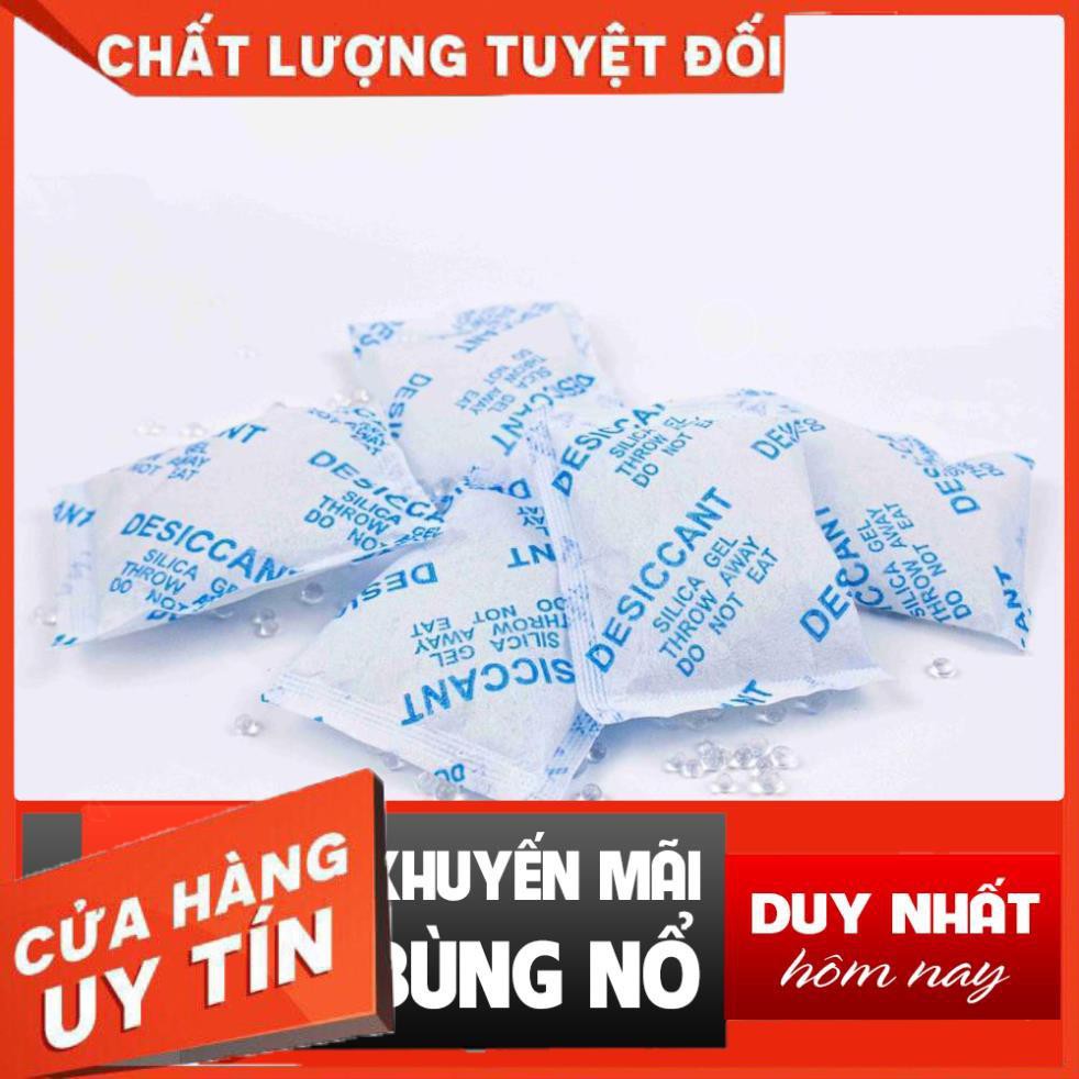 [Hot] Gói Hút Ẩm Silicagel 500 gram loại túi 1/2/3/4/5/10/20/50/100/200/500gr -sử dụng trong thực phẩm-quần áo-giày dép