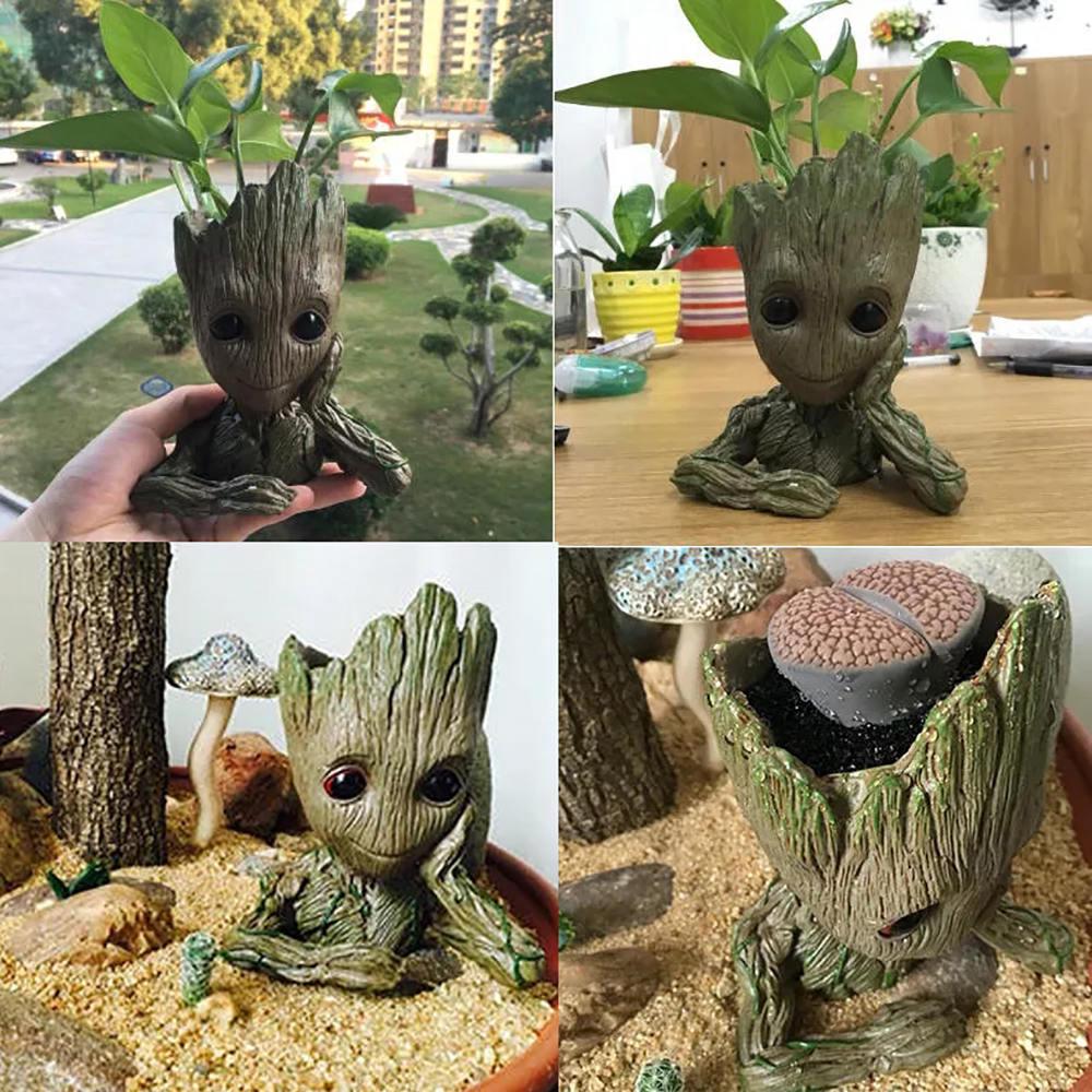 Mô hình nhân vật Groot trong phim Vệ binh dải ngân hà