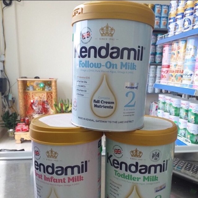 Sữa kendamil úc 1,2,3