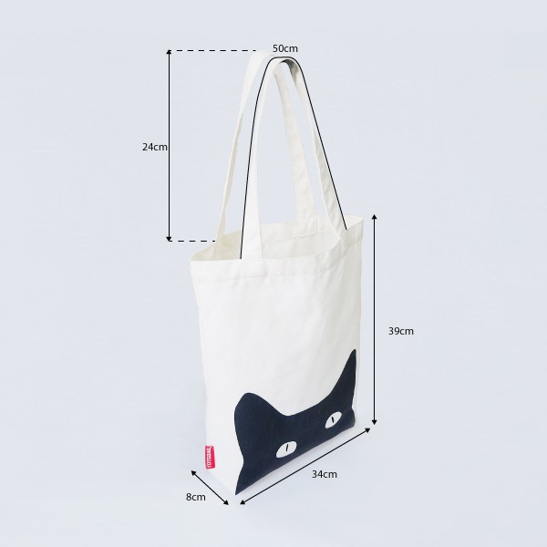 Túi tote ENZYCO vải canvas ulzzang unisex in hình siêu cute