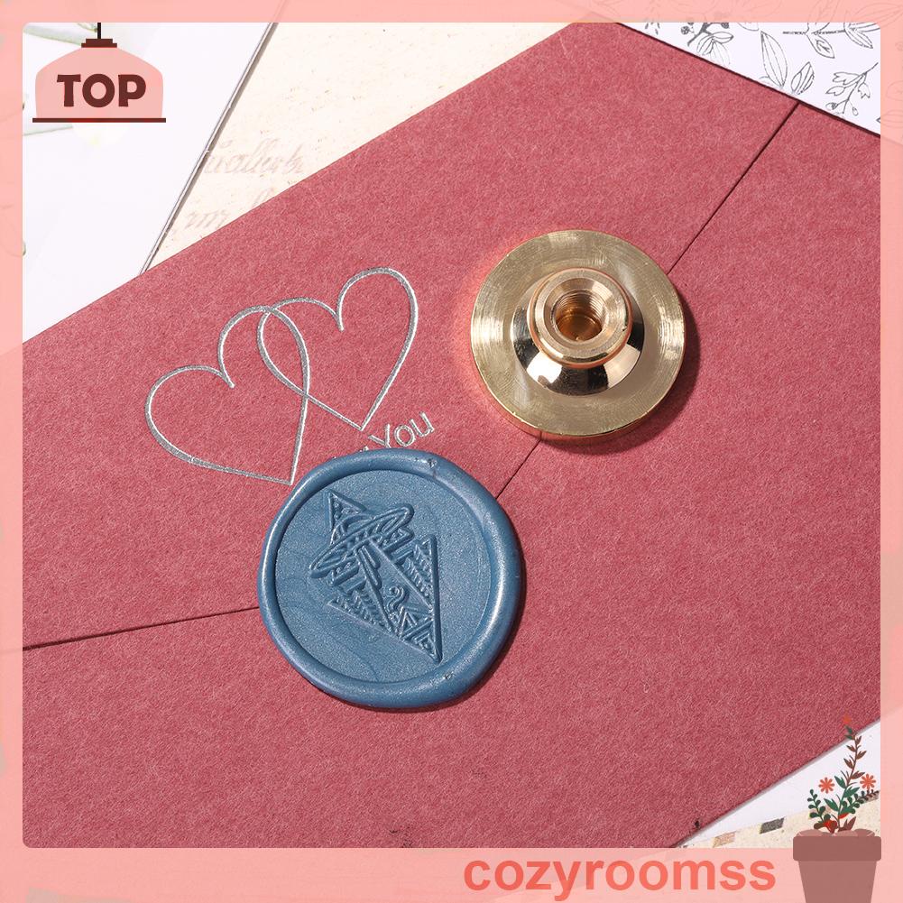 Con Dấu Sáp Niêm Phong Bì Thư Bằng Đồng Diy