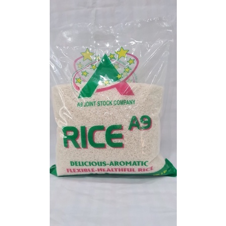 Gạo thơm dẻo sạch Jasmine cao cấp Cty CP A9