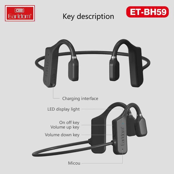 Tai Nghe Bluetooth Earldom BH59 - Bảo hành 1 năm | BigBuy360 - bigbuy360.vn