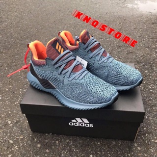 (ẢNH THẬT) giày thể thao sneaker Alphabounce Shoes 2019 mầu xanh lót cam chất lượng mềm mịn siêu nhẹ