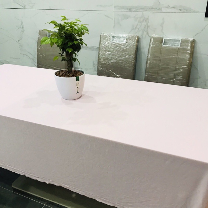 Khăn thun trải bàn 2x1.6m trang trí bàn tiệc lịch sự