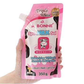 Muối Tắm TẨY TẾ BÀO CHẾT ABONNE - Spa Milk Salt 350g