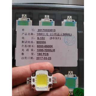 bóng led 10v-10w (led luxeon 10w đủ công suất-900mA)