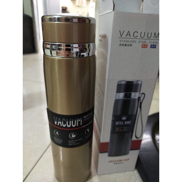 Bình Giữ Nhiệt Inox Bottle Sport 1000ML INOX Có Dây Xách .TTC