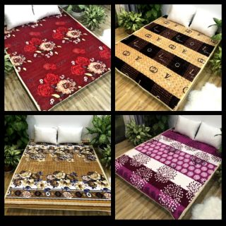 Thảm trải giường lông cừu 1m2x1m9