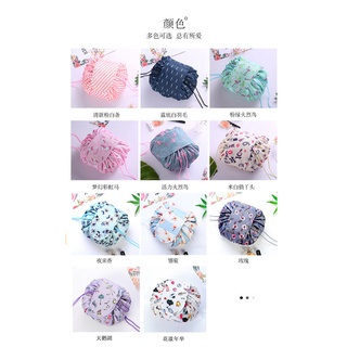Túi Đựng Mỹ Phẩm Du Lịch Dây Rút(TRÒN)