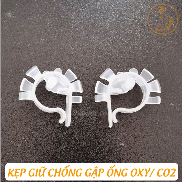 Kẹp Đa Năng | Hít Giữ Chống Gập Ống Oxy, CO2