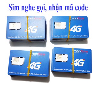 Sim Mobifone giá rẻ nghe gọi, nhận mã code tạo Facebook, Zalo, ngân hàng