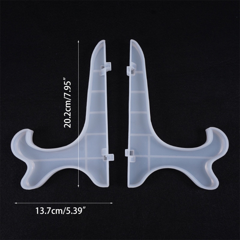 Sa 1 Cặp Khuôn Silicon Làm Giá Đỡ Để Bàn Tiện Lợi