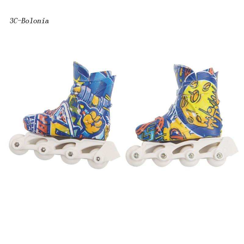 1 Đôi Giày Trượt Patin Mini Xỏ Ngón Tay Cho Bé