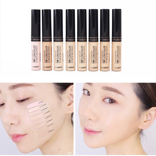 Che khuyết điểm THE COVER PERFECTION TIP CONCEALER