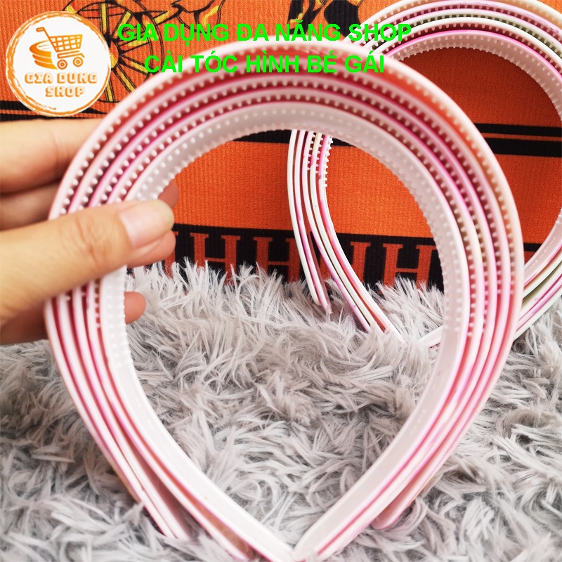Băng đô, cài tóc hình bé gái bảng to siêu dễ thương