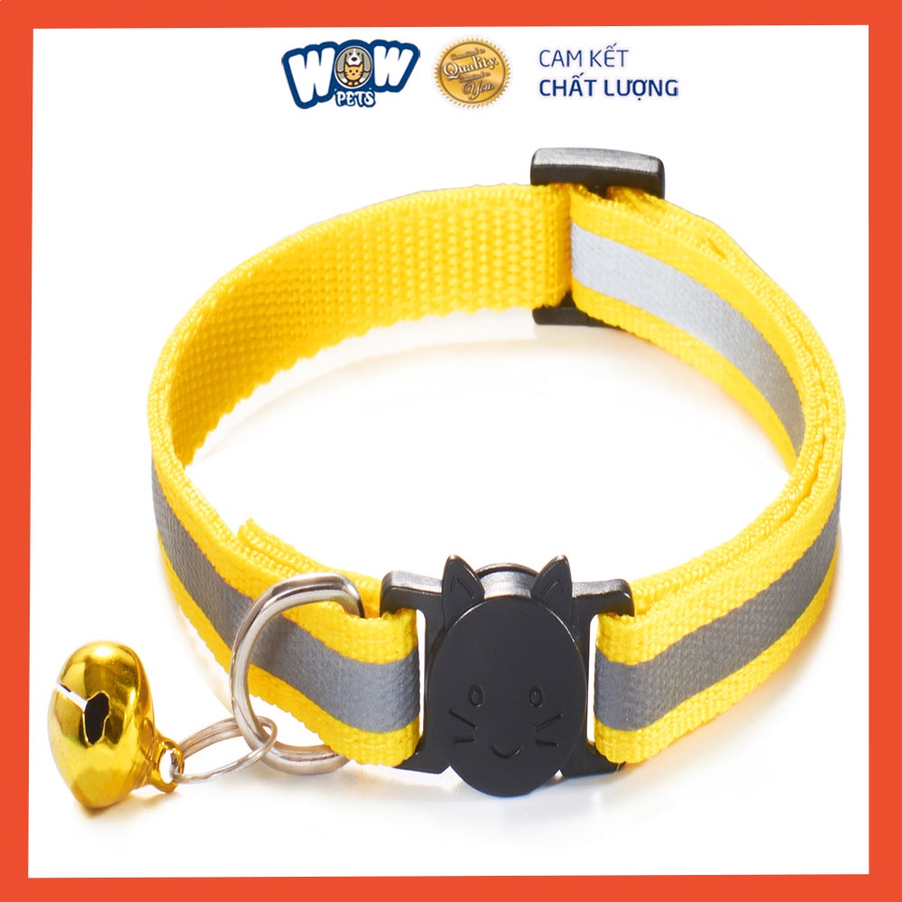 Vòng cổ lục lạc cho chó mèo giá rẻ Wowpets, Phụ kiện đeo cổ cho thú cưng