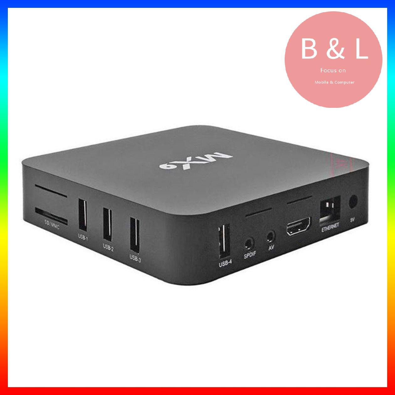 Bộ Tv Box Mx9 5g 4k 1.2ghz Chất Lượng Cao Kèm Phụ Kiện