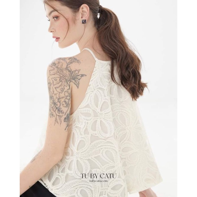 ❤❤Áo ren cổ yếm new sang hết nấc🌸🌸