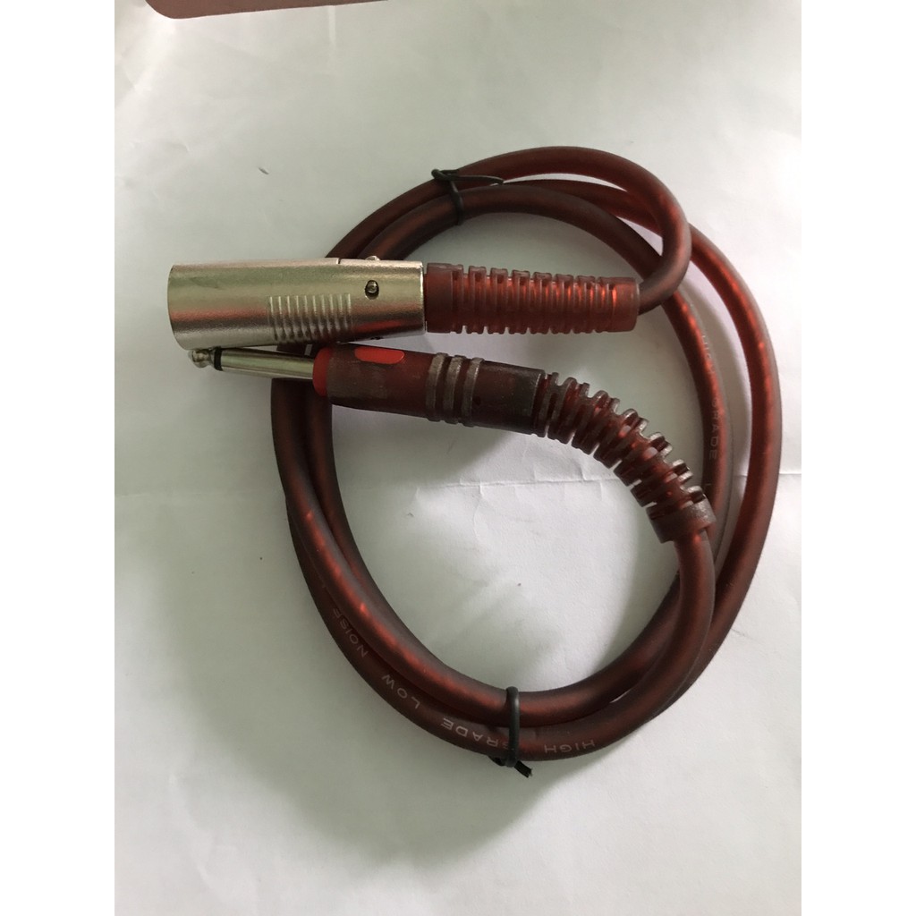 Dây đầu 6ly ra canon đực