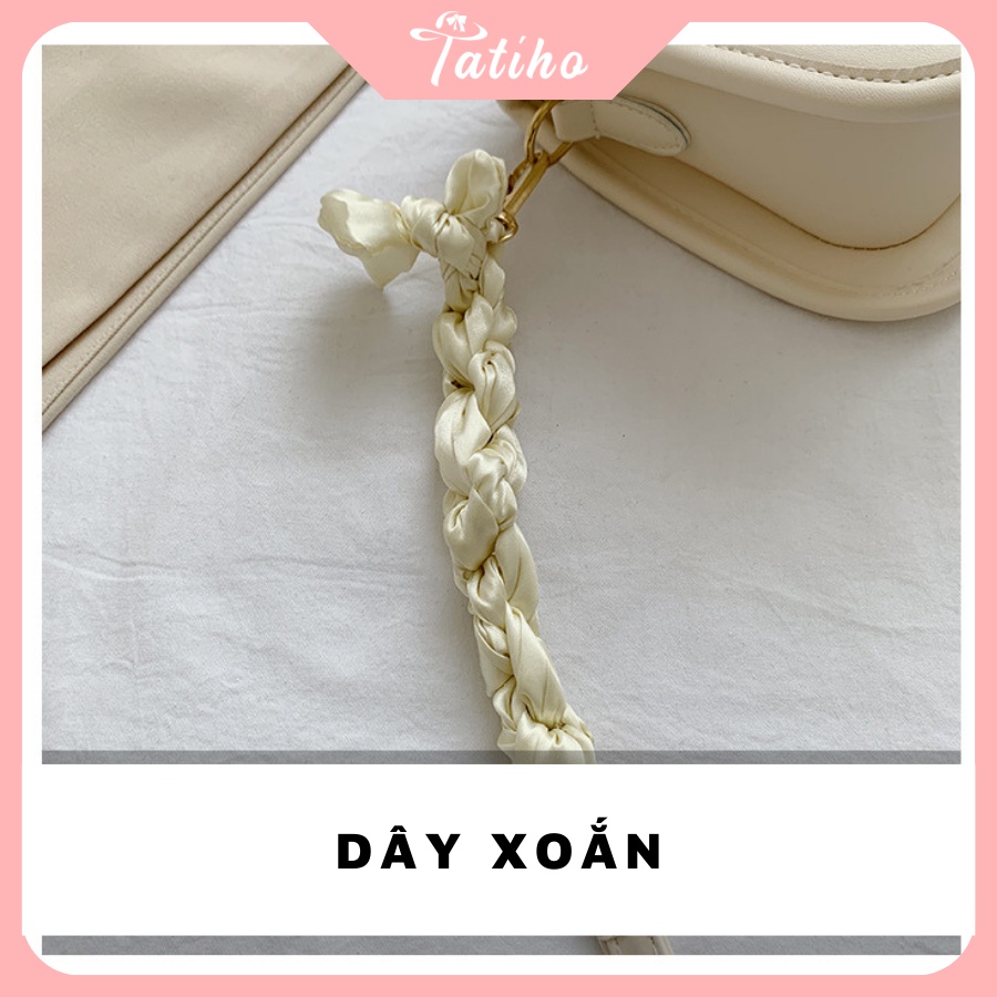 Túi Đeo Vai (Túi Xách Nữ) Phôi Dây Lụa Phong Cách Thời Trang Hiện Đại Thời Trang Thu Đông - Tatiho - Mã TUI60