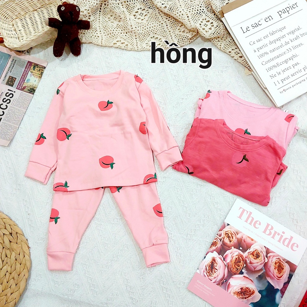 Đồ bộ quần áo dài tay cho bé mặc thu đông AM789 TTR95