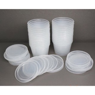 set 10 CỐC CARAMEN CÓ NẮP ( làm sữa chua, rau câu .vv...)