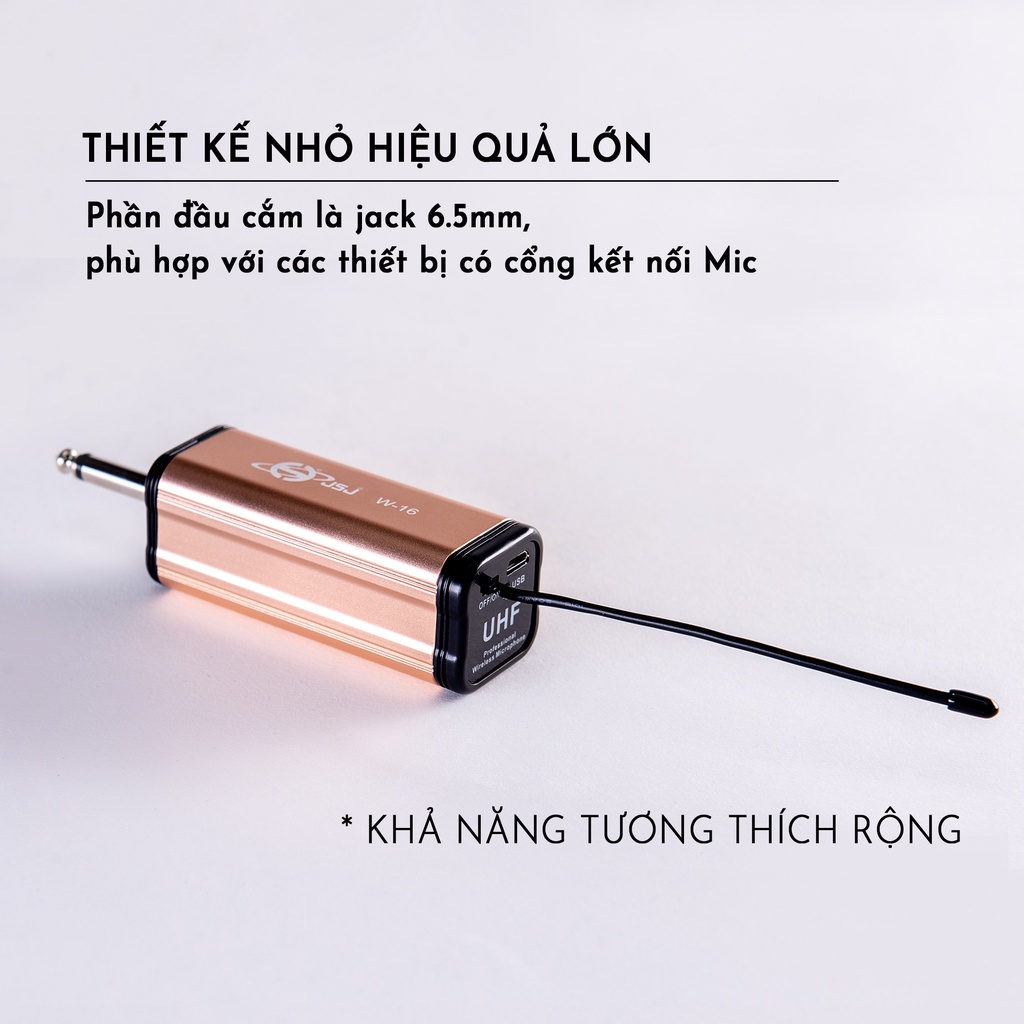 Micro karaoke không dây cao cấp JSJ W16 tích hợp màn hình led chuyên nghiệp công nghệ giảm tiếng ồn thông minh