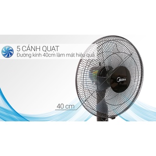 Quạt đứng Midea FS40-15Q