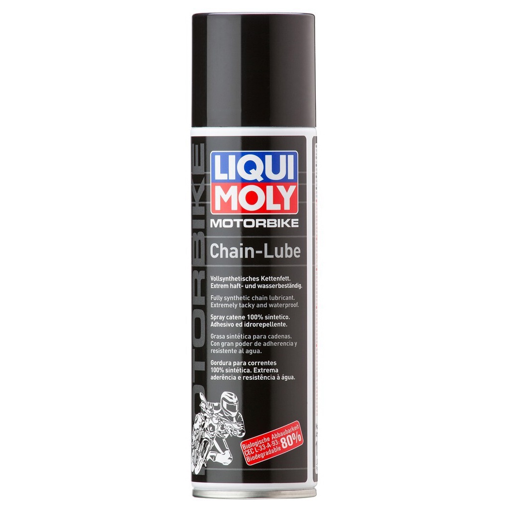 Chai dưỡng sên Liqui Moly Chain Lube 250ml, Chai xịt sên bảo dưỡng sên xe máy