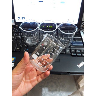 Combo 5 cốc thủy tinh chịu nhiệt 100ml