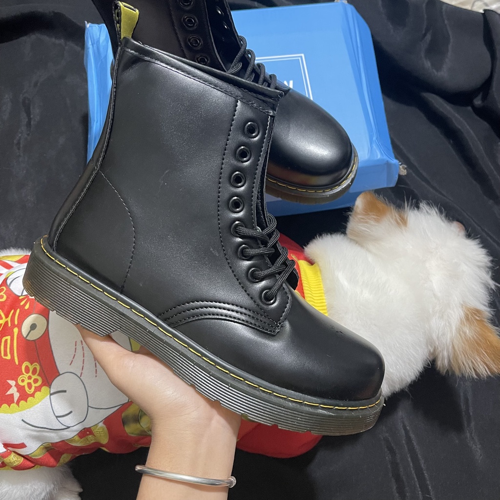 Bốt Nam Nữ Đen Cao Cấp | BigBuy360 - bigbuy360.vn