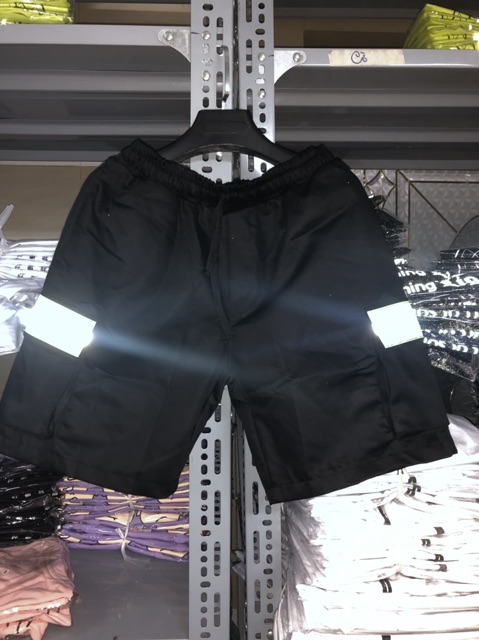 Quần SHORT KAKI TÚI HỘP PHẢN QUANG  Nam Nữ Unisex 1hitshop