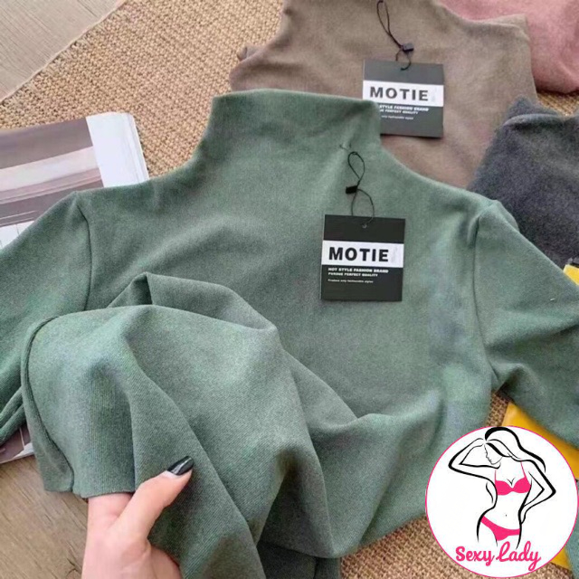 Áo Cổ Lọ Giữ Nhiệt Xuất Nhật Motie ( Kèm Túi Zip )