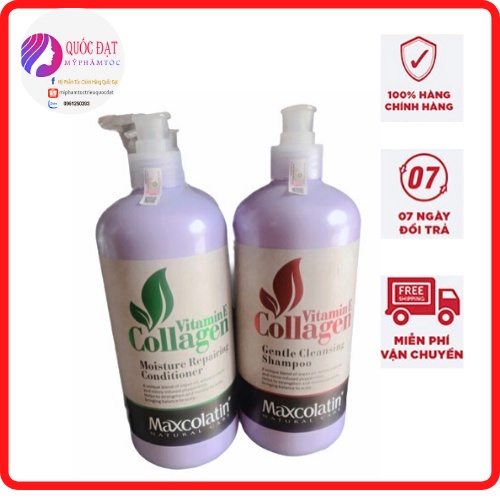 Siêu khuyến mại cặp gội xả colatin max chính hãng 100% công ty hàng 500ml và 1000ml
