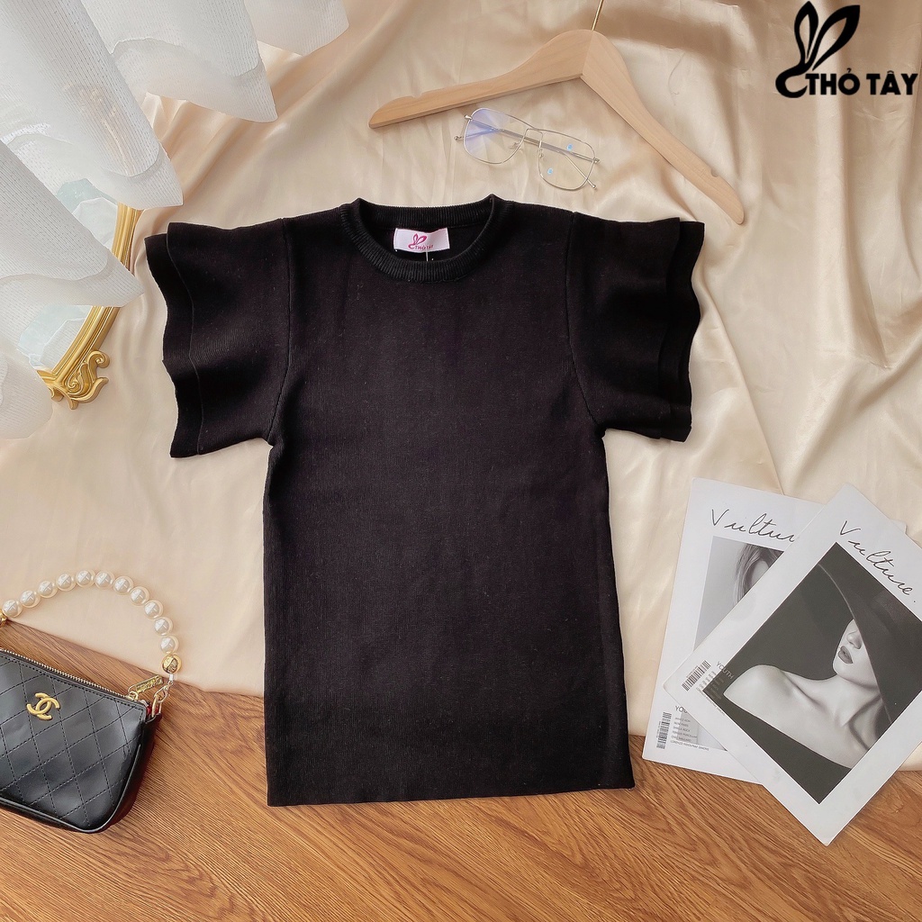 Áo kiểu len tay bèo THỎ TÂY A159C116 | BigBuy360 - bigbuy360.vn