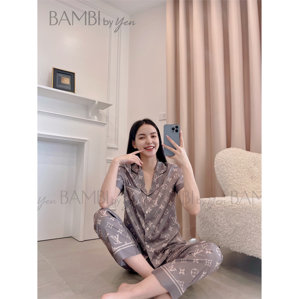 Bộ lụa mặc nhà cao cấp BAMBI by Yen - 912