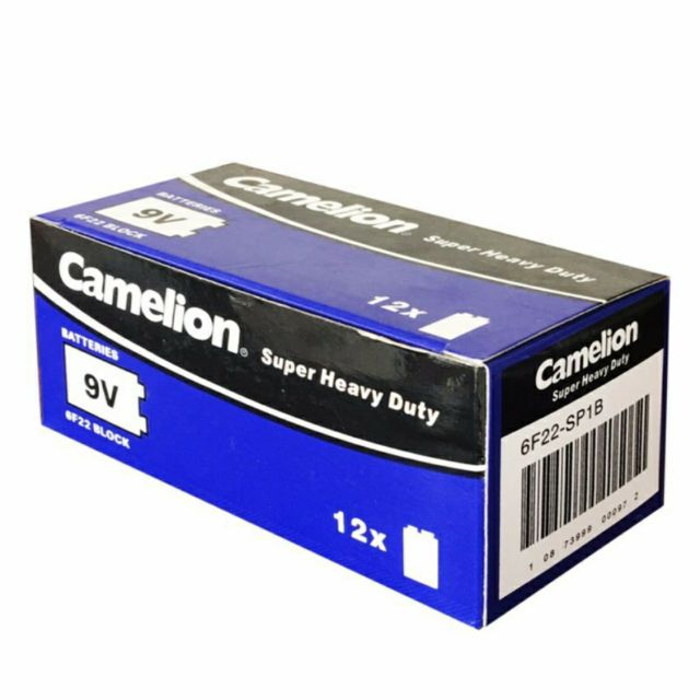 Pin 9V vuông Camelion hộp 12 viên