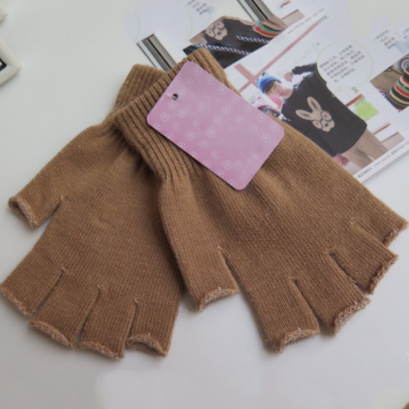 1 Đôi Găng Tay Hở Ngón Thời Trang Nữ