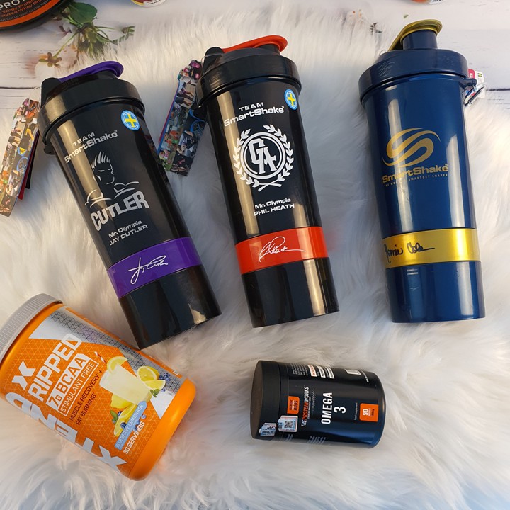 Bình lắc 3 ngăn Bình nước tập gym thể thao  -BL099