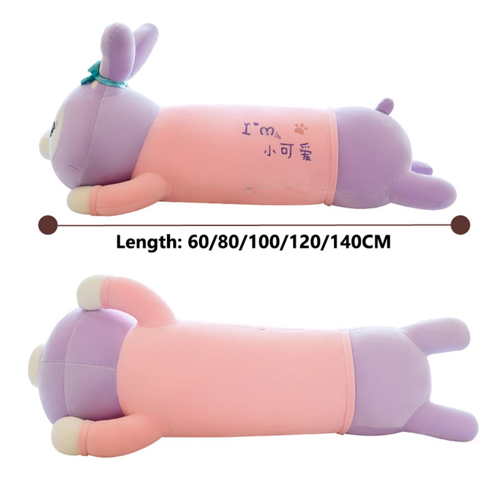 Gối ôm nhồi bông hình thỏ stellalou dài mềm mại cho trẻ em