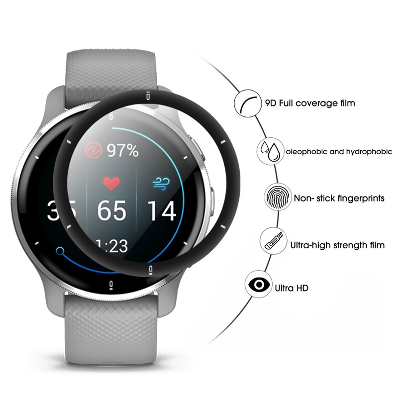 Miếng Dán Màn Hình Cong 3D Chống Nước Bảo Vệ Cho Đồng Hồ Thông Minh Garmin EPIX GEN2