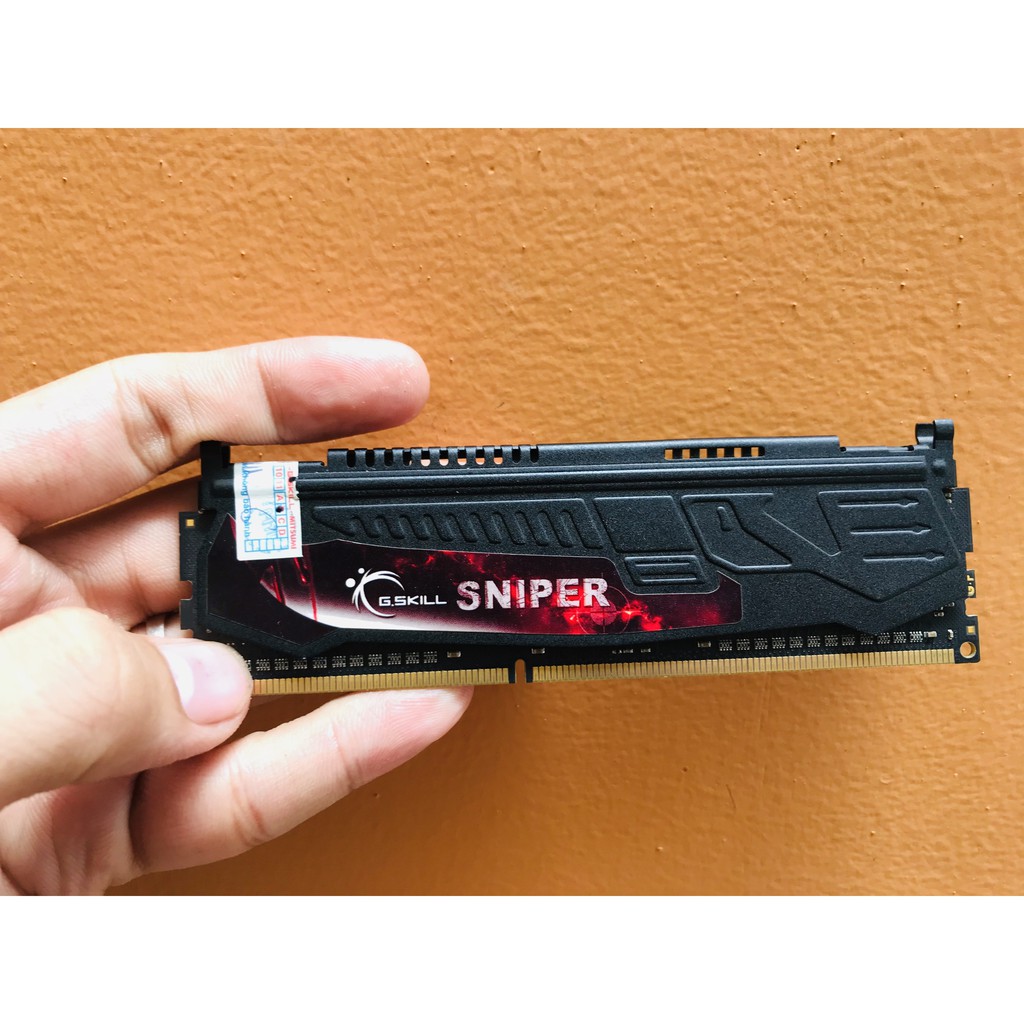 Ram Máy Tính Gskill Sniper, Gskill Ripjaws X DDR3 4G Bus 2400 Tản Nhiệt Thép | WebRaoVat - webraovat.net.vn